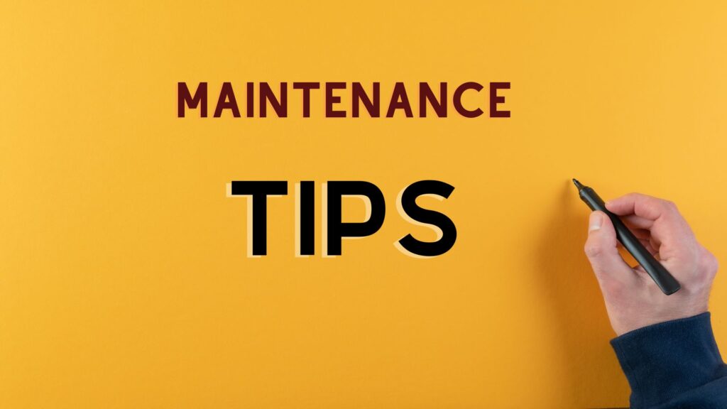 MAINATANACE