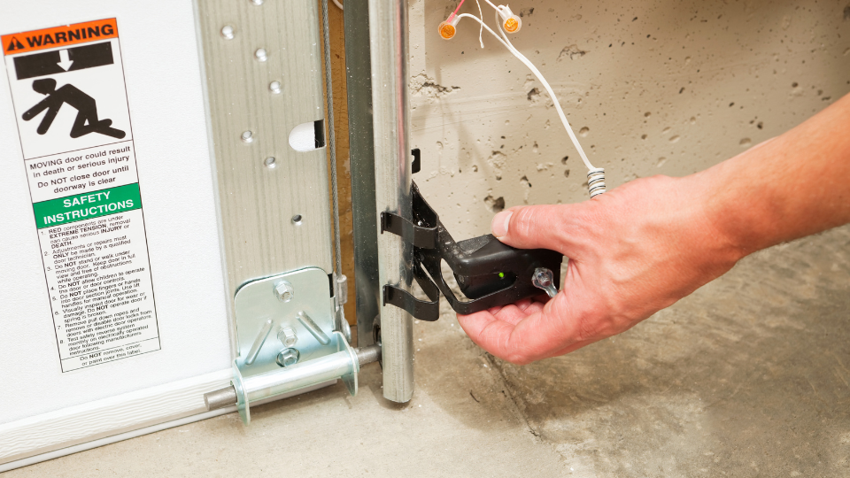 Hand Adjusting Garage Door Reversing Sensor
