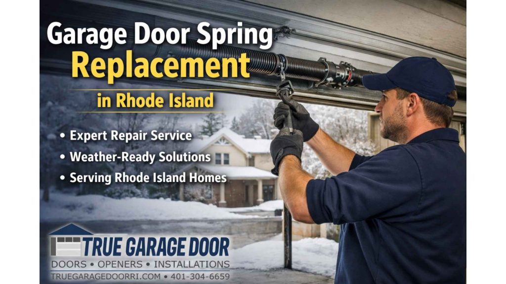 Garage Door Spring Replacement in Rhode Island